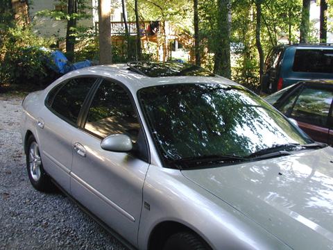 2000 Ford Taurus - Here is another shot of all the windows. Also shows tinted sunroof (5% limo tint). The front window is not tinted, but looks that way due t…