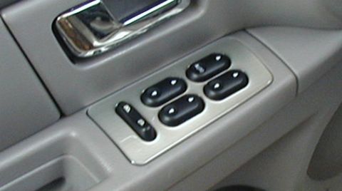 2000 Ford Taurus - dash kit on Driver's side door