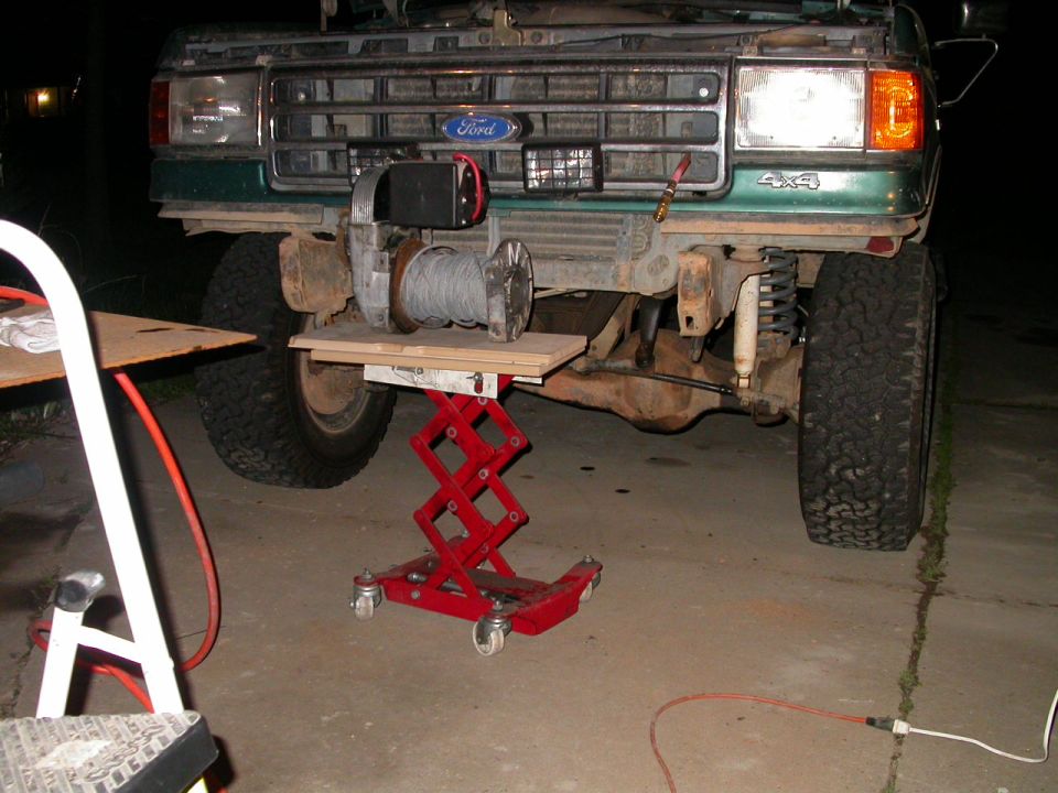 Mocking up a mounting location