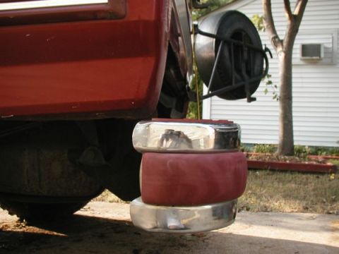 1991 Ford Bronco - side view before bracket flip