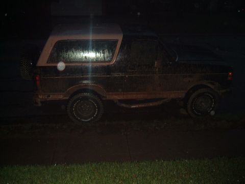 1988 Ford Bronco - after i got home