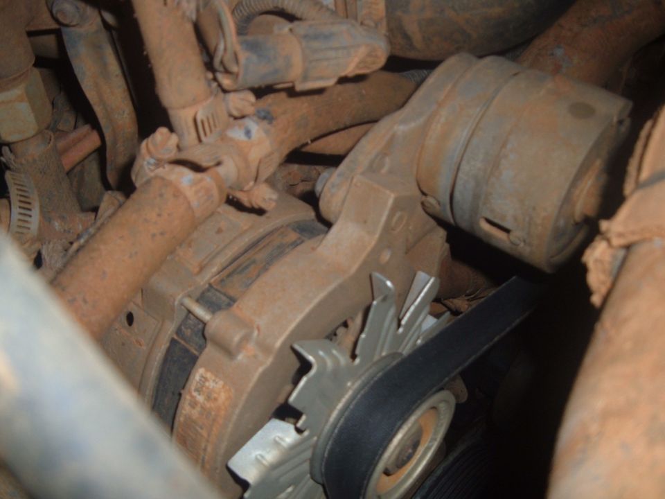 Pic one of the not so working alternator