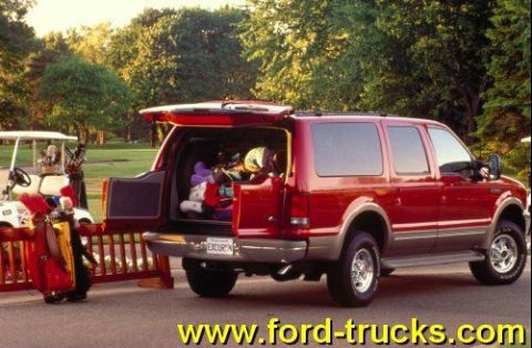 2001 Ford Excursion - Road trips in an X are enjoyable and comfortable.