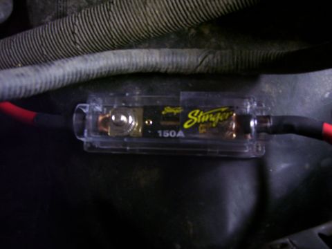 1992 Ford Bronco - 150amp fuse for the alt.