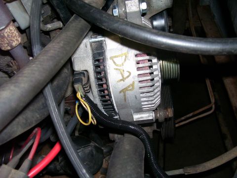 1992 Ford Bronco - A view of the wiring.