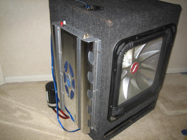 Gravity 1400w amp and 15" Solo Baric L5