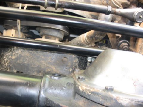 1995 Ford Bronco - pic shot from directly under the trackbar