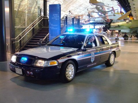 2001 Ford Crown Victoria - Me in the cruiser