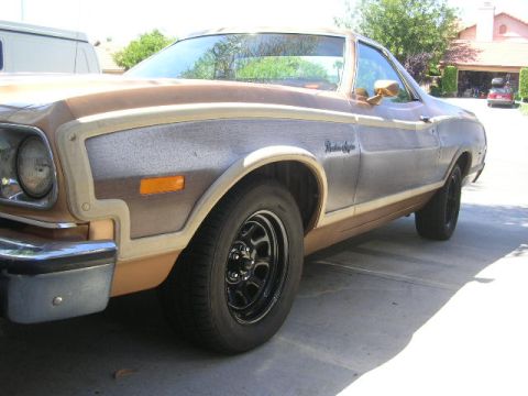 1975 Ford Ranchero - My new wheels and Tires
