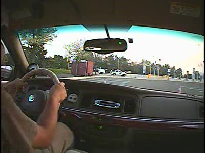 2001 Mercury Grand Marquis - My fastest run of the event.