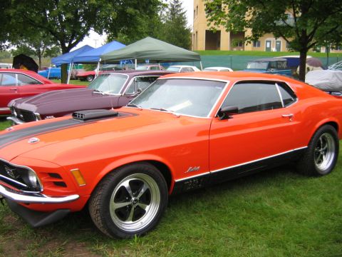1971 Ford Ranchero - 17" and 18" Magnum 500 lookalikes. Sweeeeet!