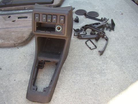 1987 Volkswagen Golf - console