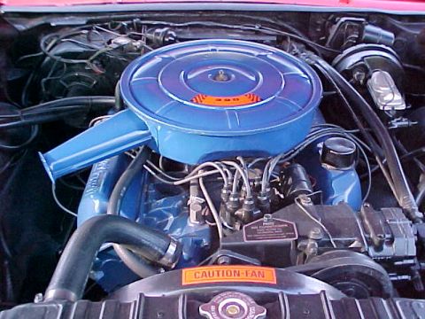 1967 Ford Galaxie - Original stock 390 engine