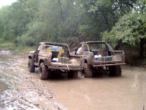 1984 Ford Bronco - The mud bog