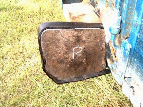 1984 Ford Bronco - boxxing plate for front frame horn