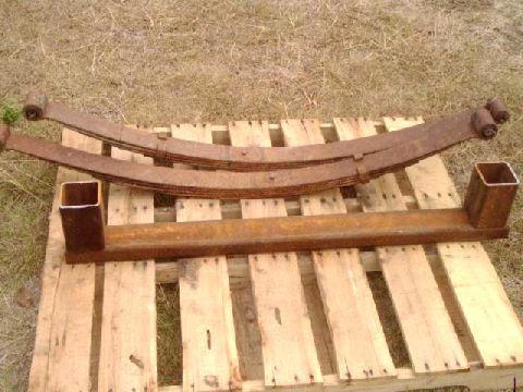 1984 Ford Bronco - 2x4- and 4x4- 1/4" sqare tubing for front leaf springs crossmember