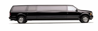 Ford Excursion XLT limousine conversion platform.