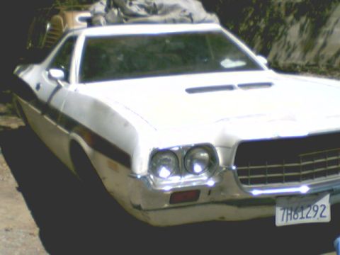 1972 Ford Ranchero - 1972 Ranchero GT before paint prep.