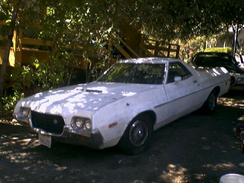 1972 Ford Ranchero - 1972 Ranchero GT during prep.