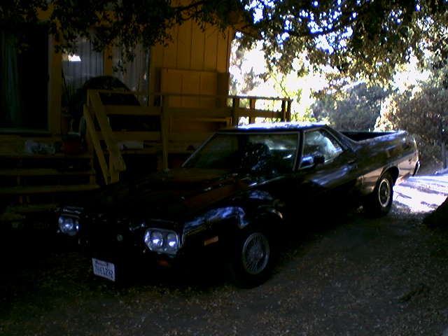 1972 Ranchero GT after paint