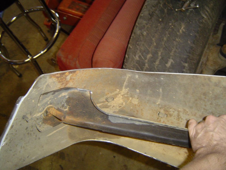 Cut the stiffners inside too