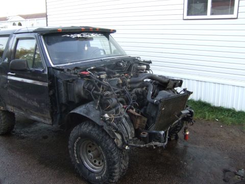 1989 Ford Bronco - Lot of work.