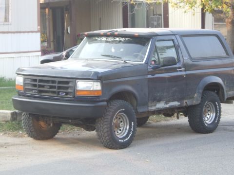 1989 Ford Bronco - I love it, Have to order the rear quarters now