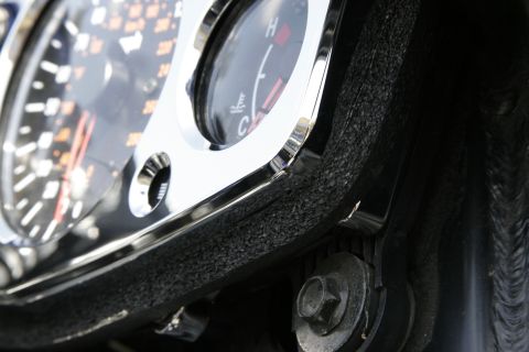 2006 Suzuki Hayabusa 1300 - Once the screws are tight, install the new foam weather seal around the bottom and sides of the bezel. It should attach just above the scre…