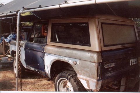 1966 Ford Bronco - showing new top
