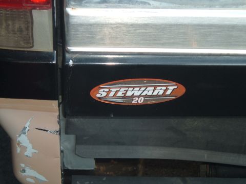 1988 Ford Bronco - My tony stewart sticker :)