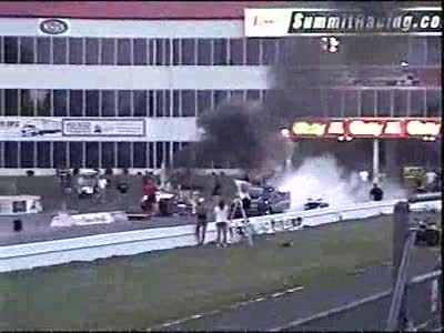 2003 Dodge 3500 - My buddy Keating laying the whoop down on Dr. Performance's entry.