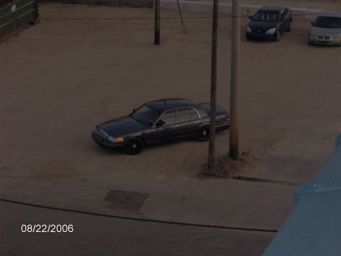 1998 Ford Crown Victoria - vic from roof at work 1