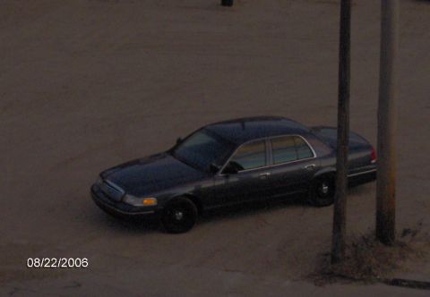 1998 Ford Crown Victoria - vic from roof at work 2