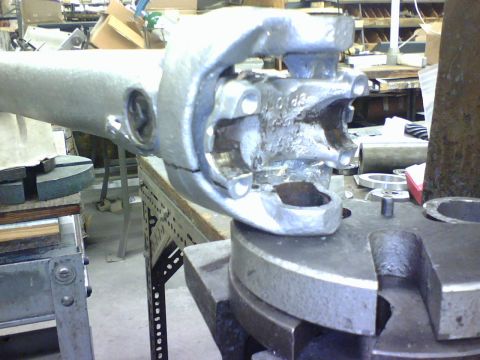 1989 Ford Bronco - I had placed the mounting bracket in place making sure the spring was in place. I dont have the pic, but when inserting the outboard u-join…