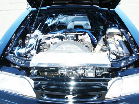 2001 Mercury Grand Marquis - Engine bay details with V8 engine, chrome intake, and blue spark plug wires visible.
