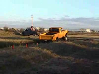 1979 Ford F-250 - Bent an exhaust valve, over revvin the beast. Listen for it on the way out of the pit, when it sounds like it losses power LOL.