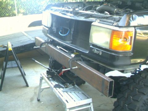 1989 Ford Bronco - The begining mock up.