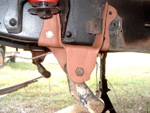1984 Ford Bronco - rear hangers for front leaf springs
