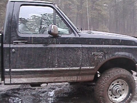 1985 Ford Bronco - Got the ol' girl dirty.