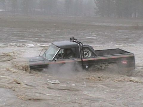 1985 Ford Bronco - Scuba diving.