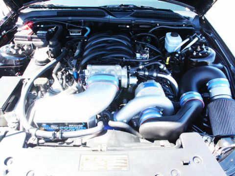 2001 Mercury Grand Marquis - Engine bay details with aftermarket performance parts visible.