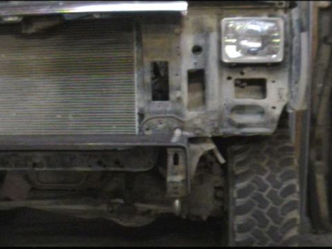 1985 Ford Bronco - 1/4" plate bent over frame rails