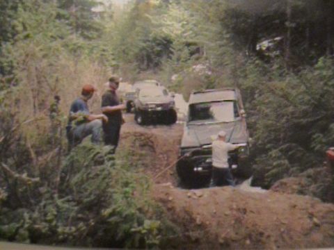 1985 Ford Bronco - A bunch of us up on Mica Peak