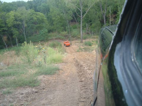 1988 Ford Bronco - big hill(to me) that my bronco climbed