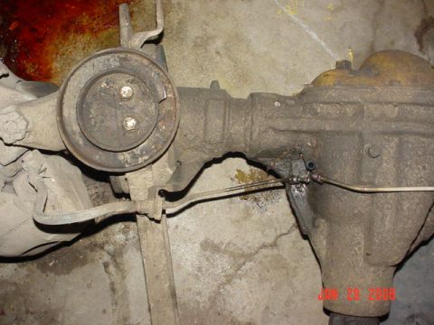 1978 Ford Bronco - A timestamp in the corner reads Jan 29, 2006 on this close-up of a vehicle's rear axle.