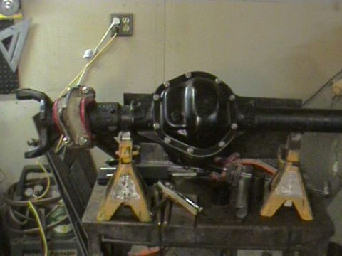 1985 Ford Bronco - Gears in and set up. Waiting to return the wrong size axle u-joints.