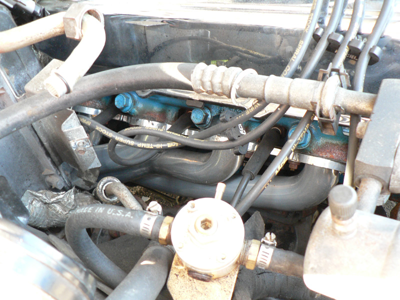 Passenger side header.....so pretty!