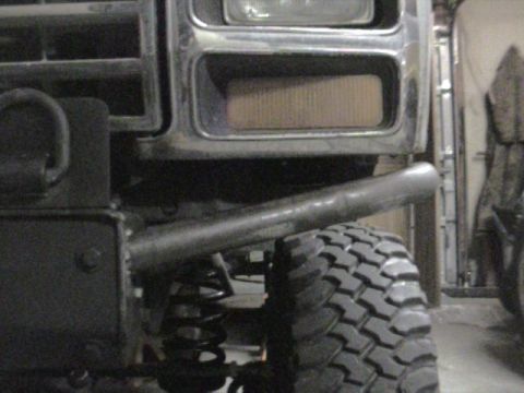 1985 Ford Bronco - I am not done with it yet. It will get a couple supports behind it so I don't bend it or snap it off.