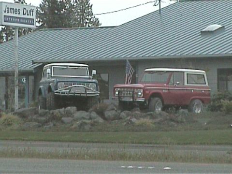 1985 Ford Bronco - We drove over to Squim, Wa. and picked up the radius arms. It was pretty cool!