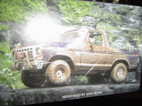 1989 Ford Bronco - This model Bronco is covered in mud, suggesting it's built for off-road adventures.